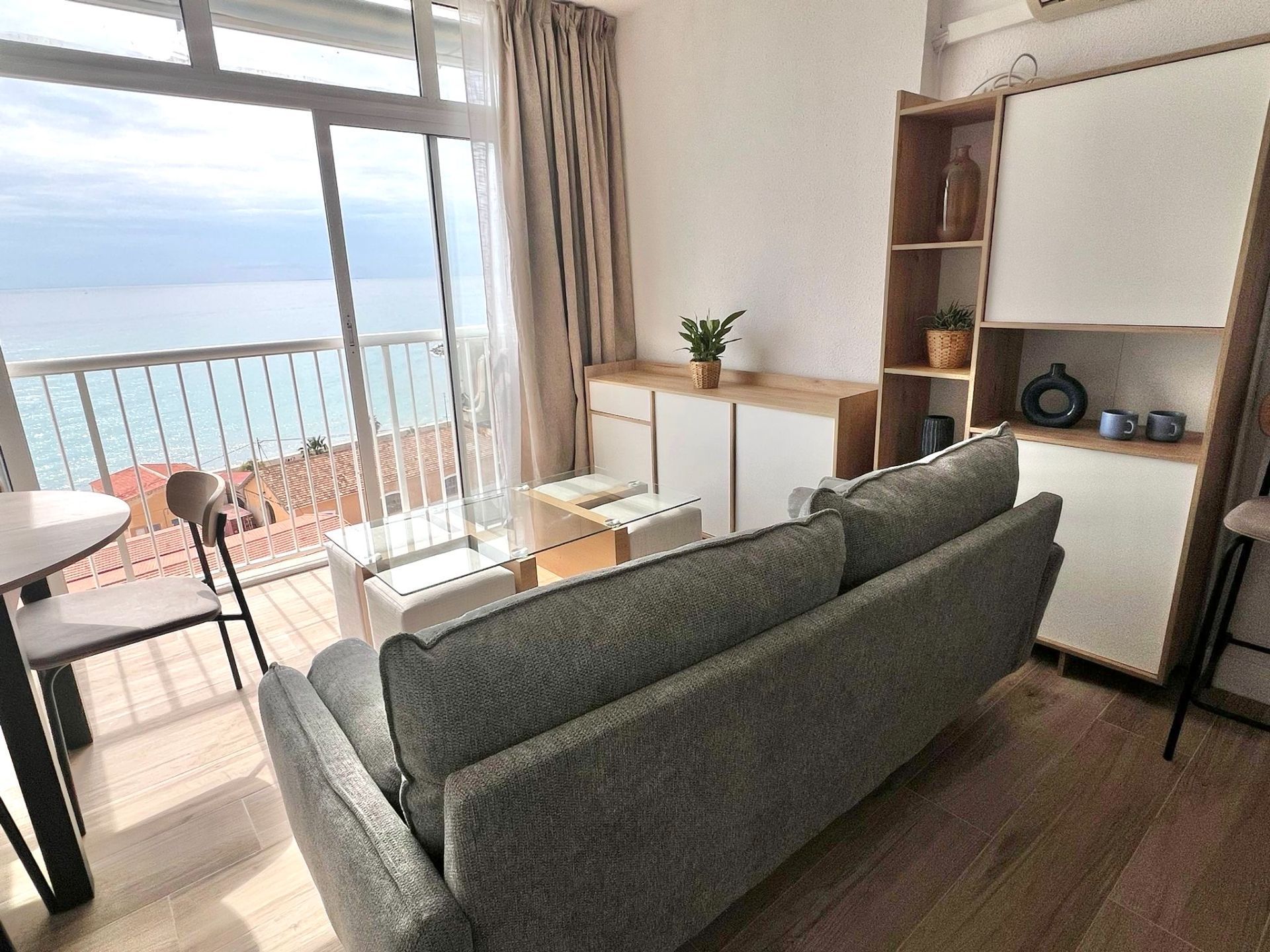 Living room of Apartment for rent in Alicante / Alacant  with Air Conditioner, Heating and Terrace