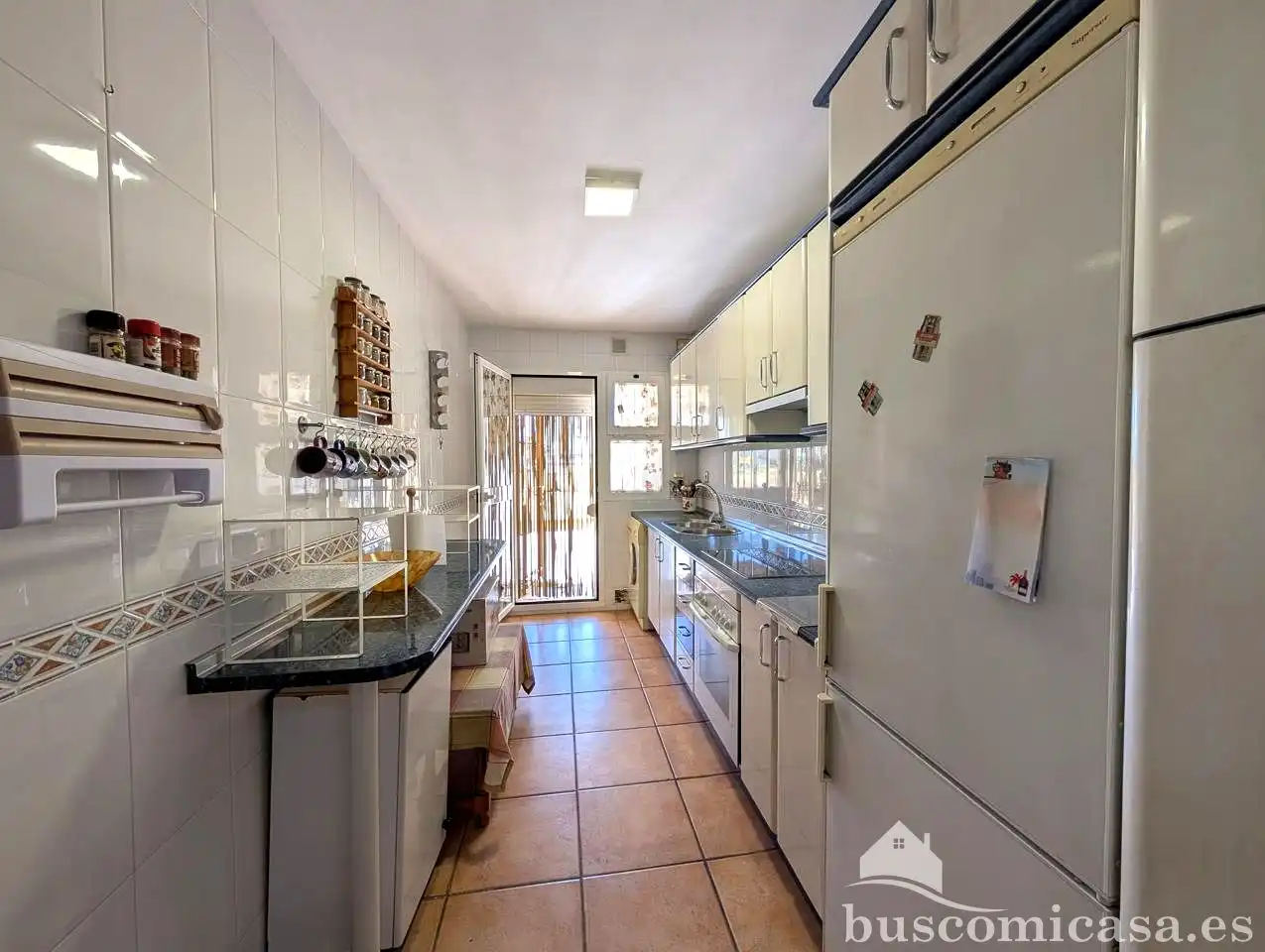 Cocina de Planta baja en venta en Algarrobo con Jardín privado, Terraza y Amueblado