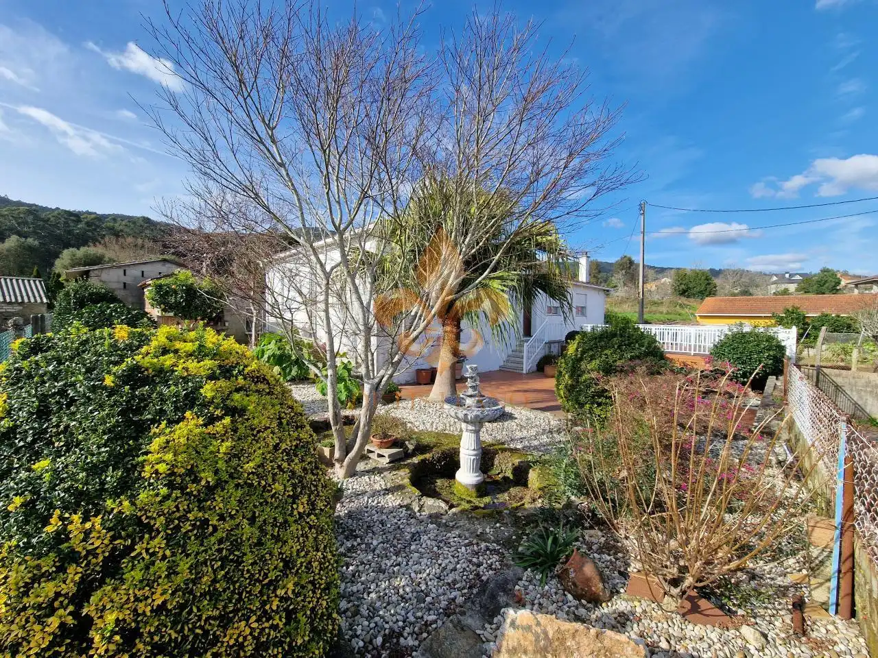 Jardí de Casa o xalet en venda en O Rosal   amb Calefacció, Jardí privat i Terrassa