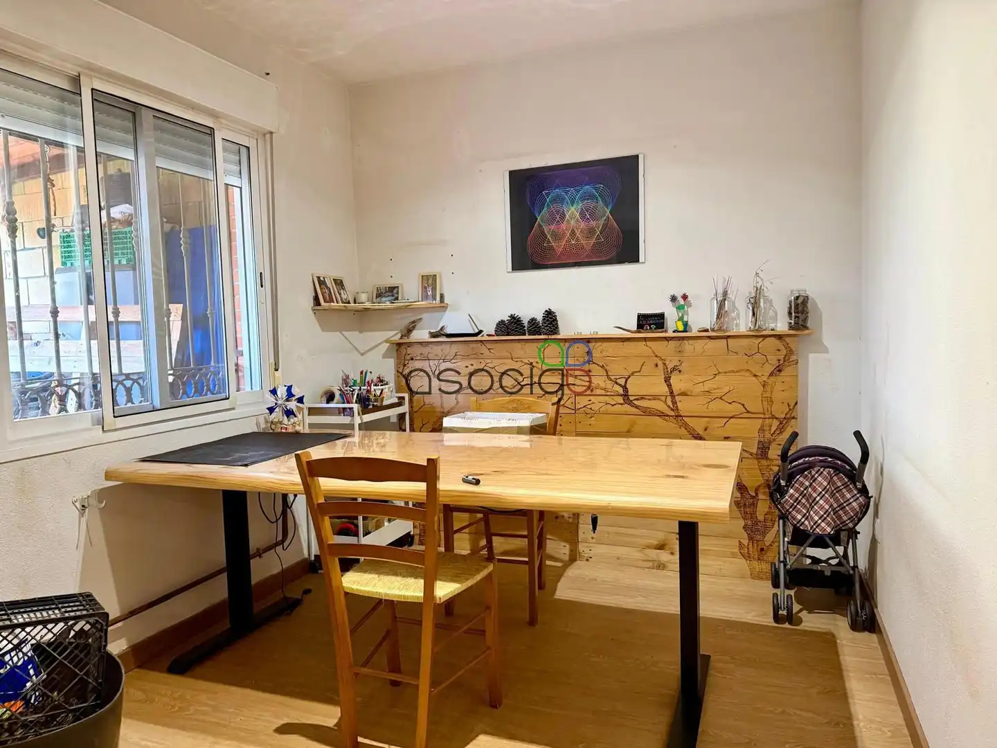 Comedor de Casa adosada en venta en Chiloeches con Calefacción y Jardín privado