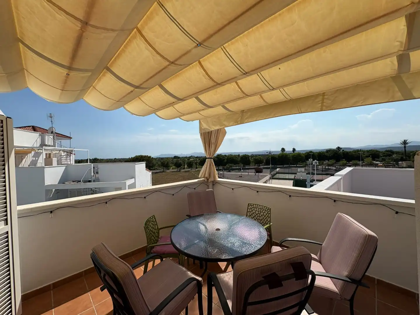 Terraza de Ático en venta en Alcalà de Xivert con Aire acondicionado, Calefacción y Jardín privado