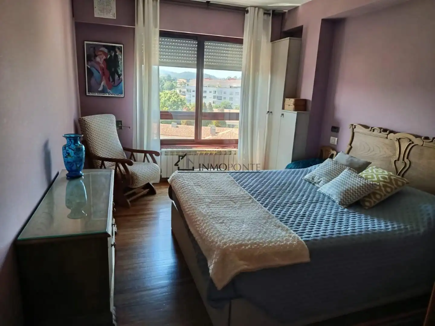 Bedroom of Flat for sale in Pontevedra Capital   with Heating and Storage room