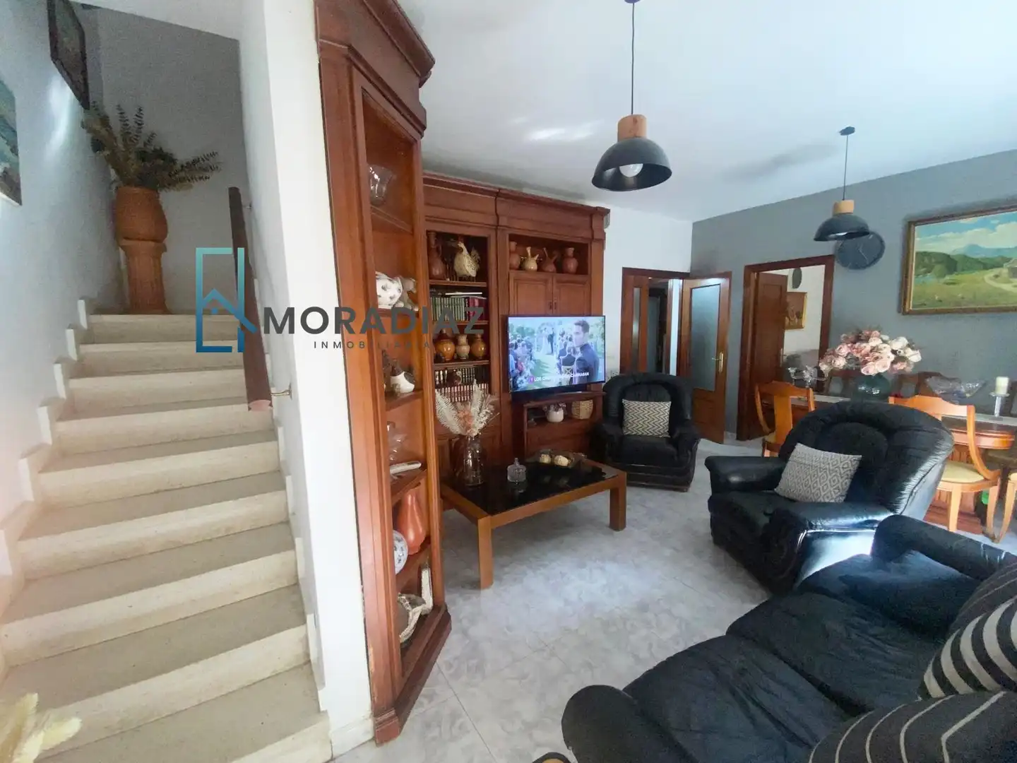 Sala de estar de Dúplex en venta en Don Benito con Aire acondicionado, Trastero y Balcón