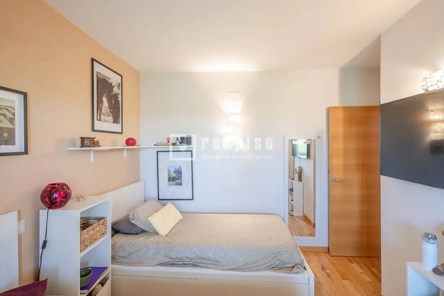 Schlafzimmer von Wohnung zum Verkauf in Arroyomolinos (Madrid) mit Klimaanlage, Heizung und Privatgarten