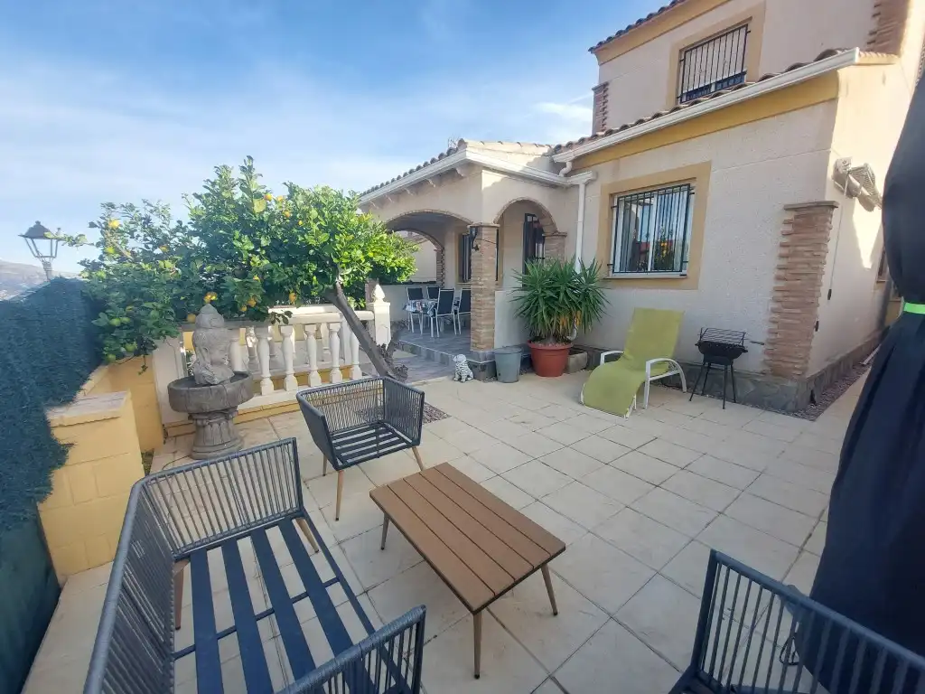 Terrassa de Casa o xalet en venda en Benimantell amb Terrassa, Piscina i Forn
