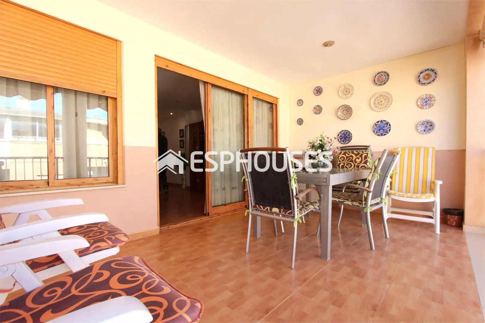 Terrassa de Apartament en venda en Guardamar del Segura amb Terrassa, Moblat i Balcó