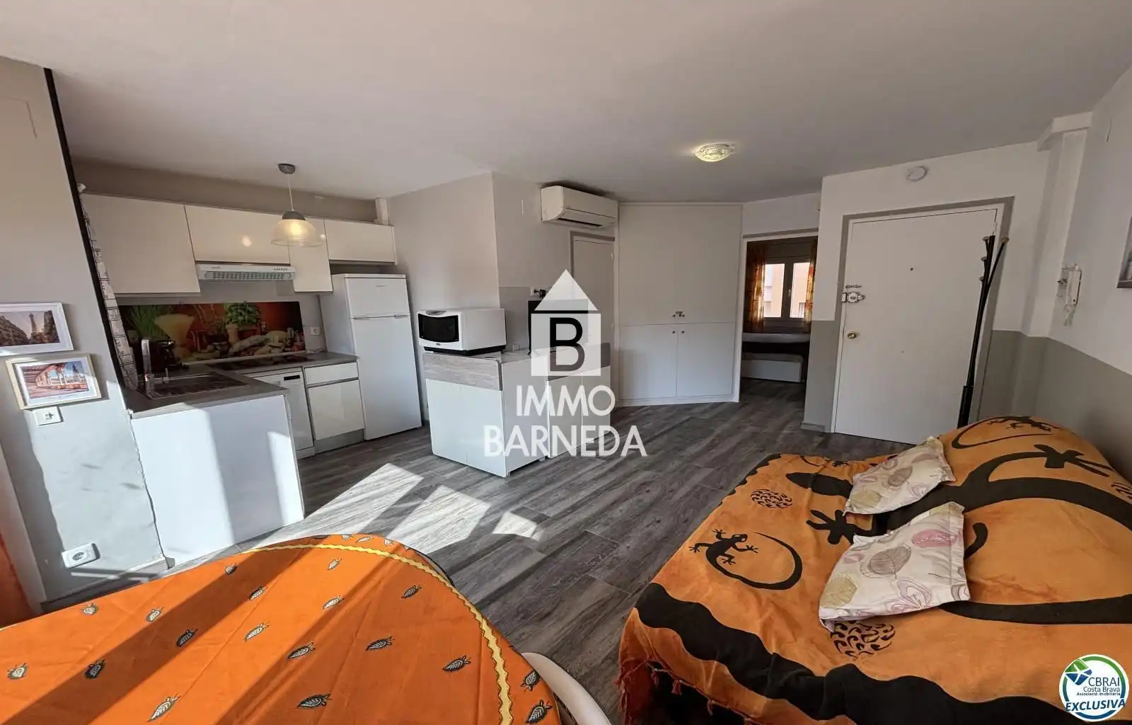 Garden of Flat for sale in Empuriabrava  with Air Conditioner, Heating and Swimming Pool