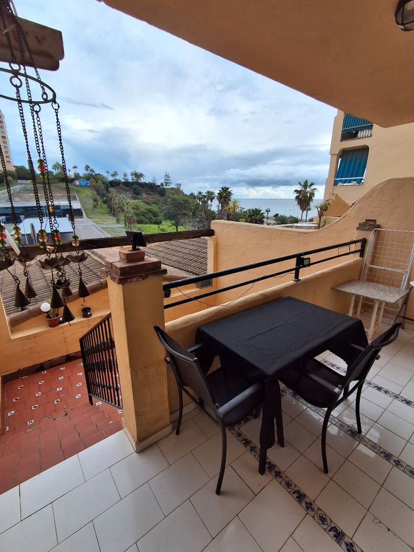 Terrace of Flat to rent in Benalmádena  with Terrace, Furnished and Oven