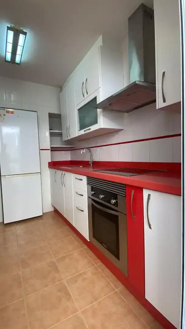 Cuina de Dúplex de lloguer en San Javier amb Aire condicionat, Moblat i Forn