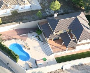 Exterior view of House or chalet for sale in Caravaca de la Cruz  with Air Conditioner, Heating and Private garden