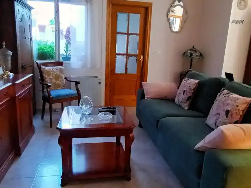 Sala d'estar de Casa o xalet en venda en Minas de Riotinto amb Aire condicionat, Terrassa i Balcó