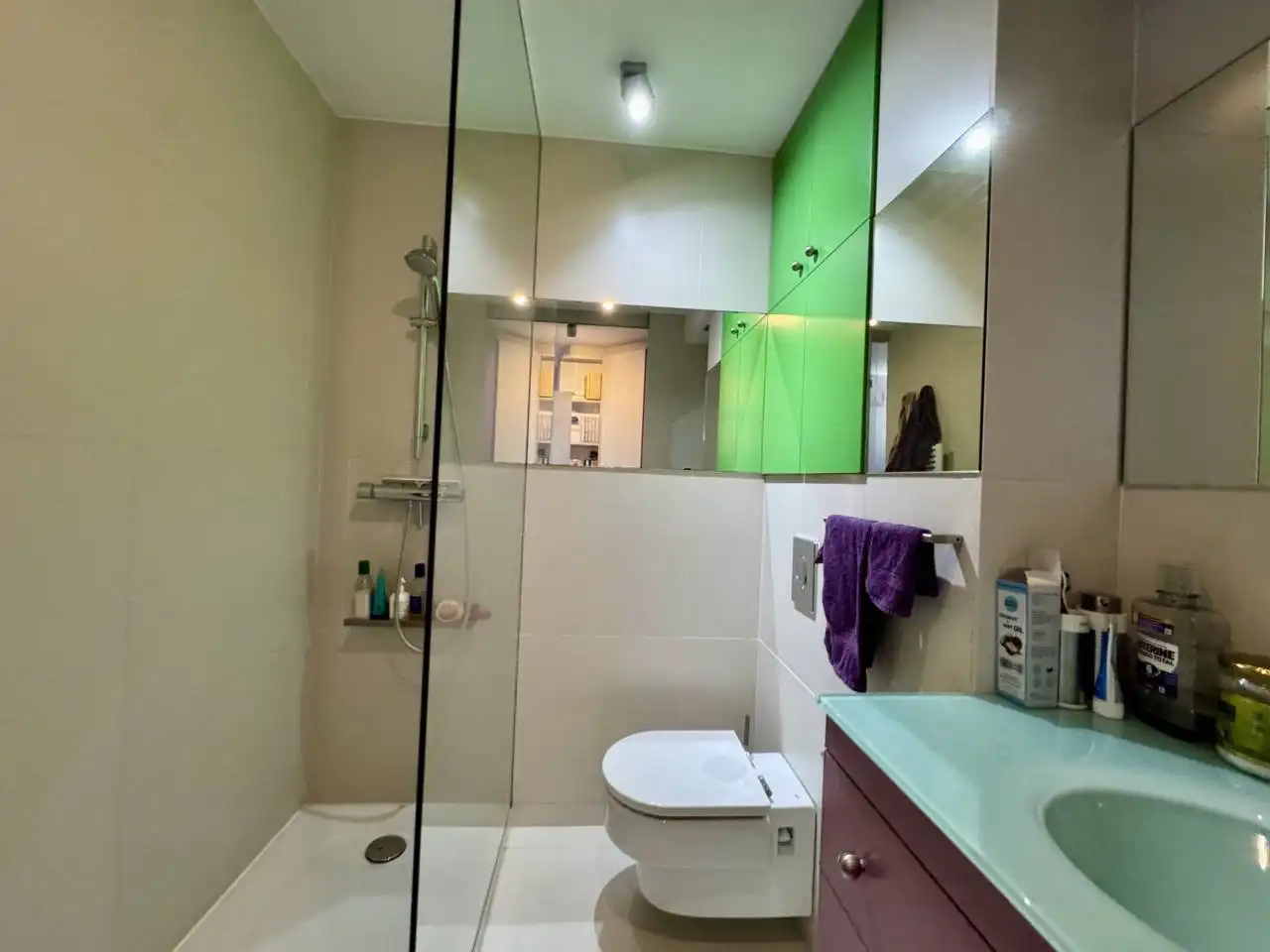 Bathroom of Houses for sale in Cerdanyola del Vallès  with Air Conditioner, Heating and Private garden