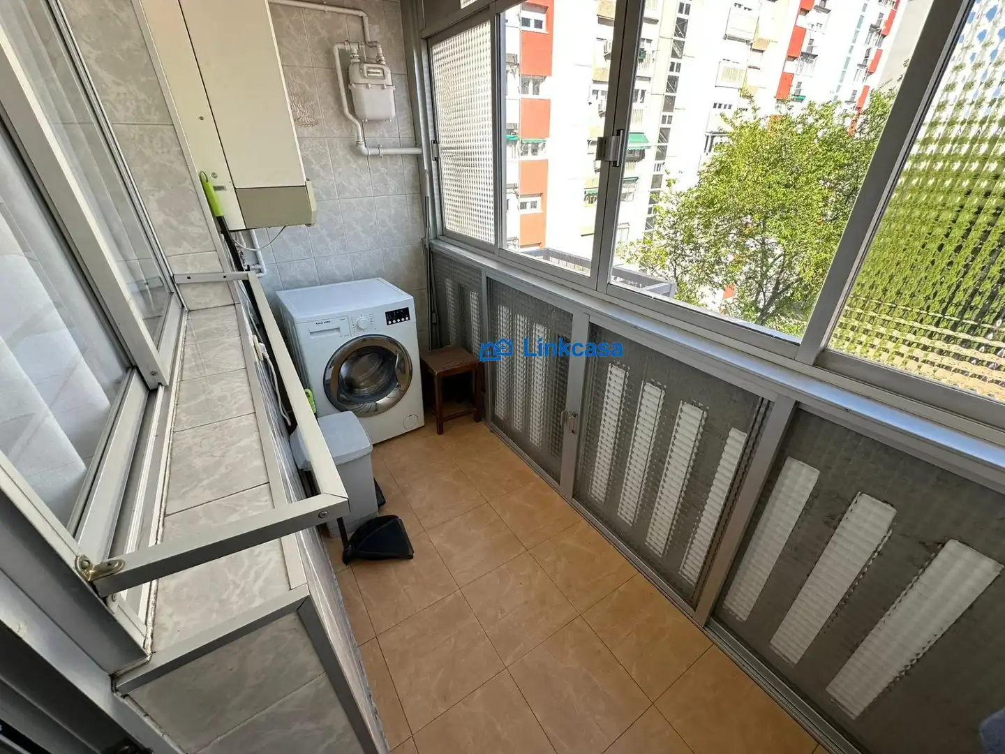 Balcony of Flat for sale in Madrid  with Heating and Terrace