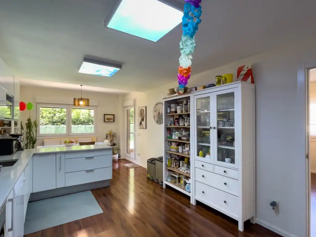 Kitchen of Detached homes for sale in Las Rozas de Madrid  with Private garden, Terrace and Storage room