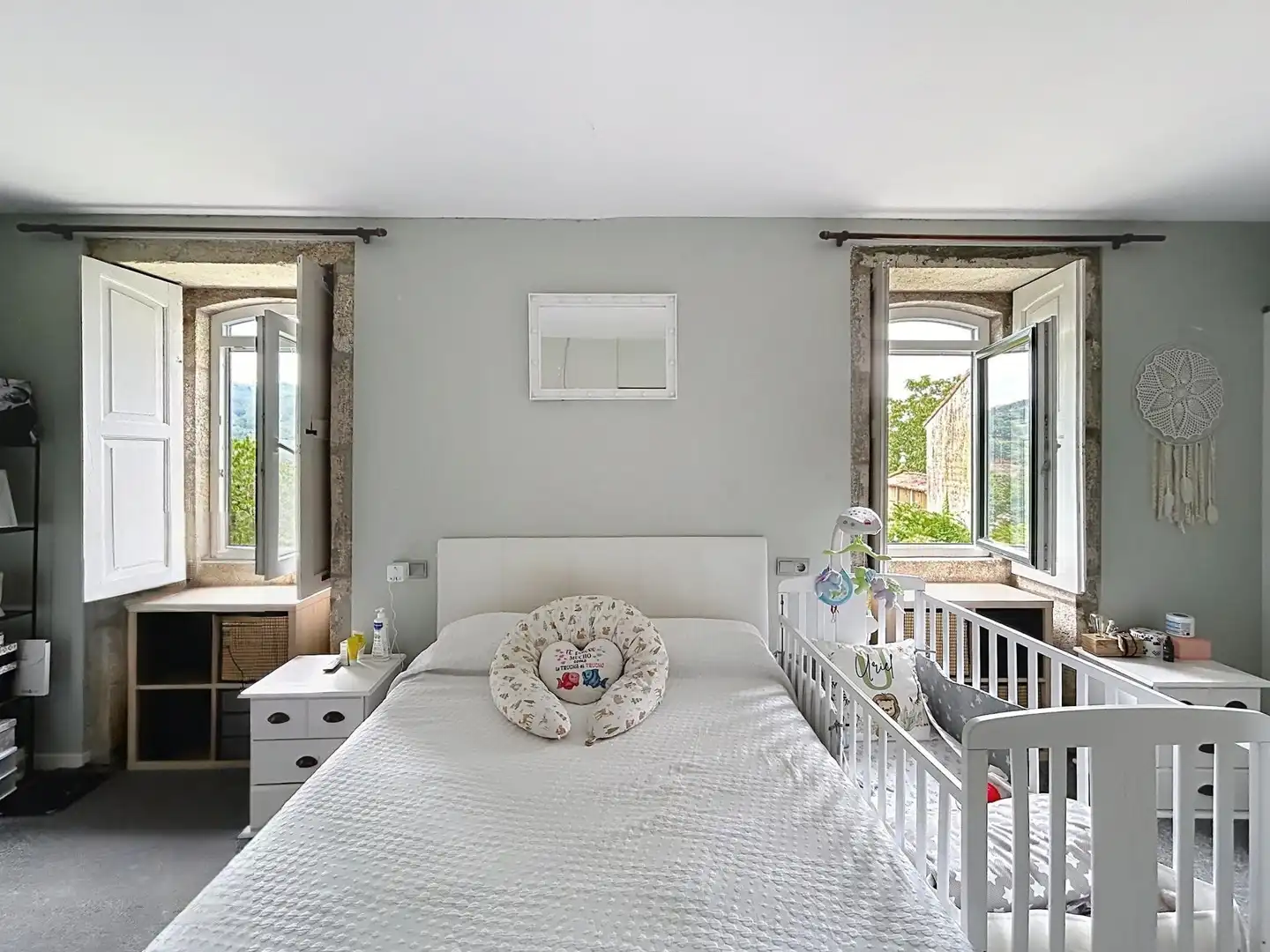 Bedroom of Country homes for sale in Vedra  with Heating, Terrace and Swimming Pool