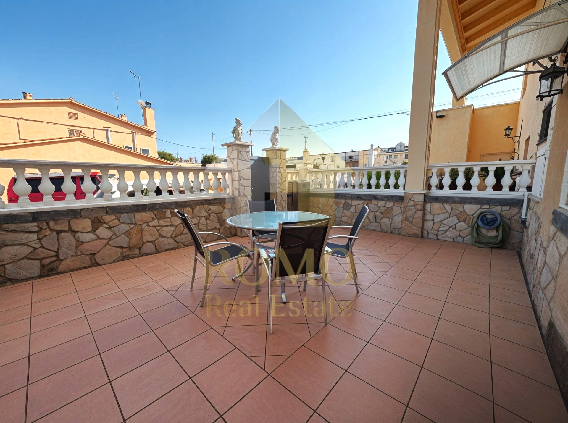 Terrassa de Casa adosada en venda en Polinyà amb Aire condicionat, Parquet i Terrassa