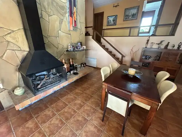 Comedor de Casa o chalet en venta en Santa Maria de Palautordera con Aire acondicionado, Calefacción y Jardín privado
