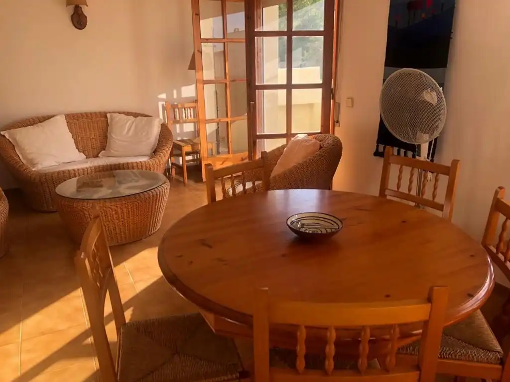 Comedor de Casa adosada en venta en L'Estartit con Aire acondicionado, Jardín privado y Amueblado