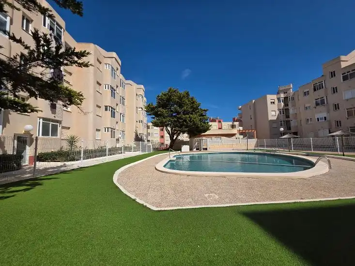 Swimming pool of Flat for sale in La Manga del Mar Menor  with Furnished, Balcony and Community pool