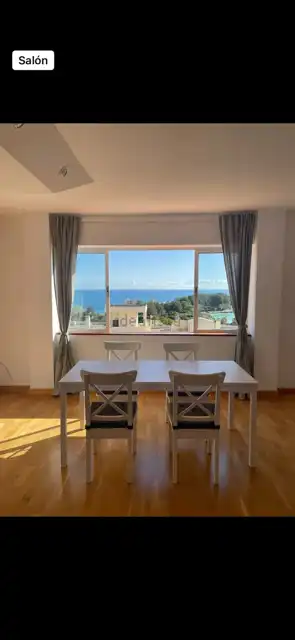 Comedor de Dúplex de alquiler en Torremolinos con Aire acondicionado, Amueblado y Horno