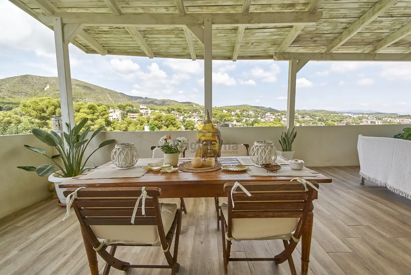 Terrassa de Casa o xalet en venda en Castelldefels amb Aire condicionat, Calefacció i Jardí privat