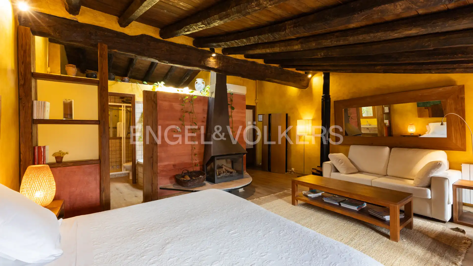 Bedroom of Houses for sale in Vilafamés  with Air Conditioner, Heating and Private garden