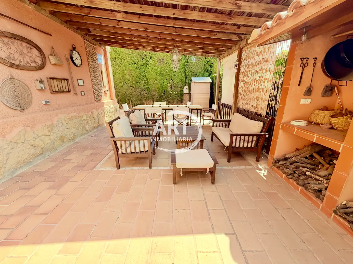 Jardí de Casa o xalet en venda en San Antonio de Benagéber amb Aire condicionat, Calefacció i Jardí privat