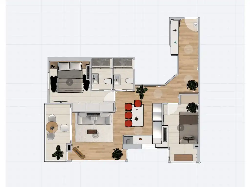 Apartament en venda a Centro