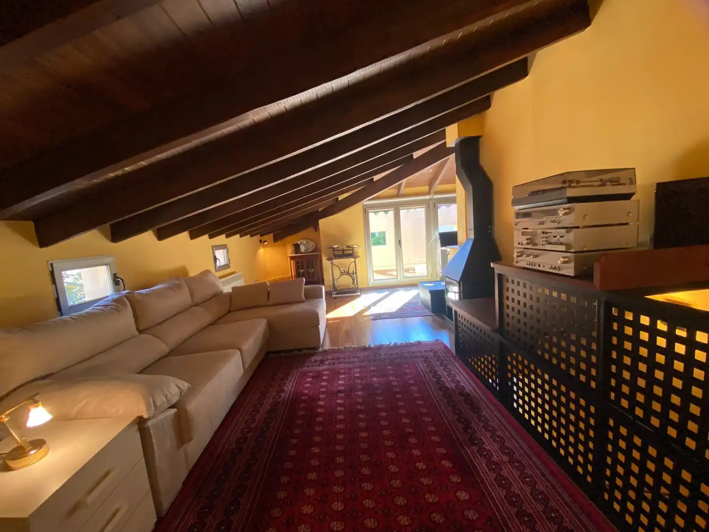Living room of Houses for sale in Teià  with Heating, Terrace and Storage room