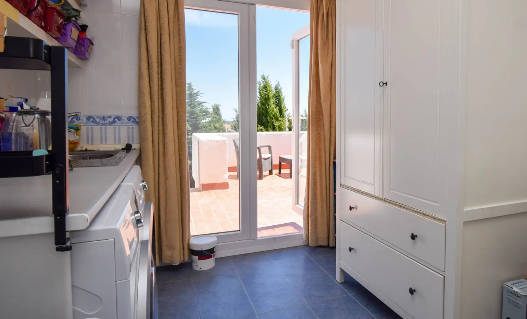 Terrassa de Casa o xalet en venda en Mijas amb Aire condicionat, Jardí privat i Terrassa