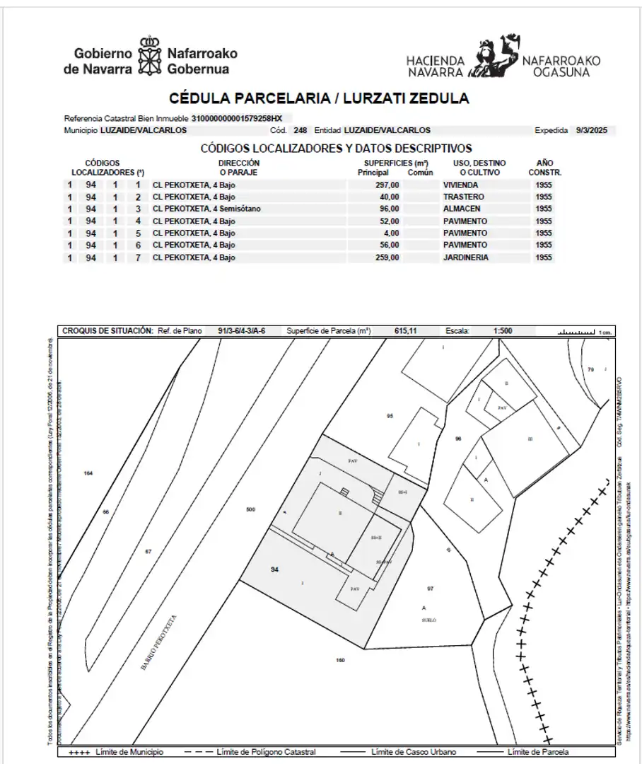 Casa o chalet en venta en Luzaide-Valcarlos - Pekotxeta, 4, Luzaide / Valcarlos