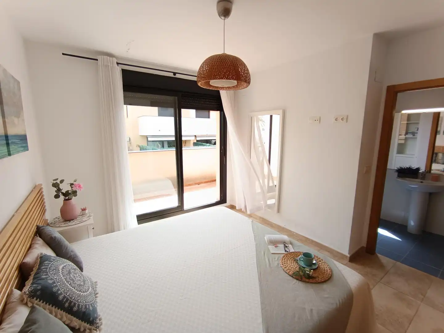 Habitación de Casa adosada en venta en Molina de Segura con Aire acondicionado, Calefacción y Jardín privado