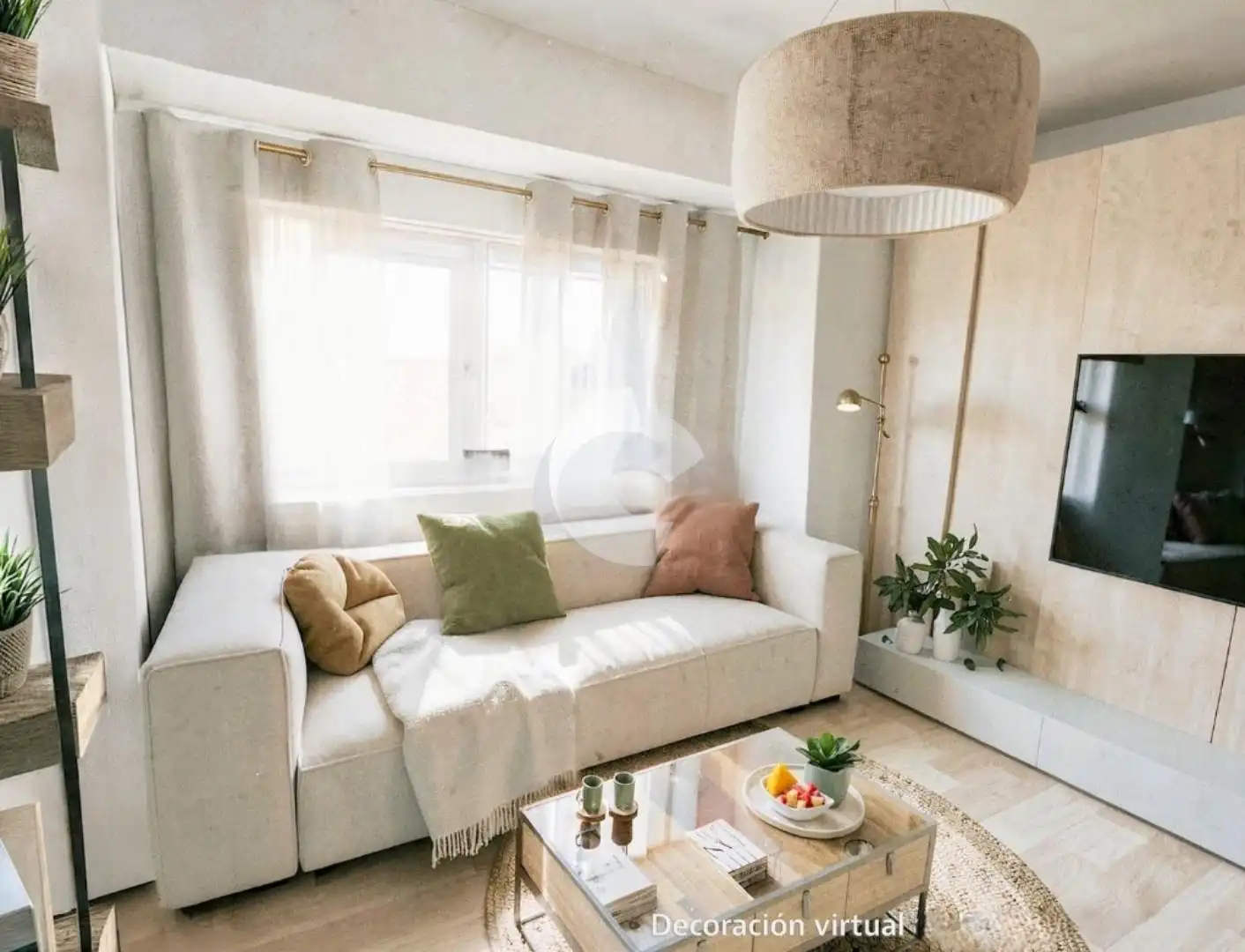 Living room of Flat for sale in Oleiros  with Heating