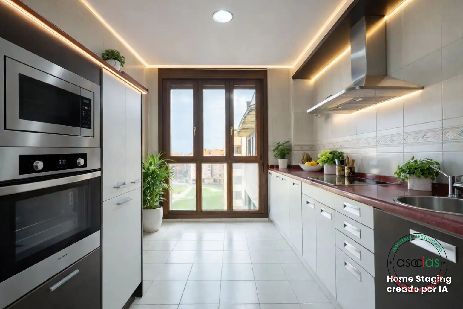 Cocina de Piso en venta en Gijón  con Calefacción, Parquet y Trastero