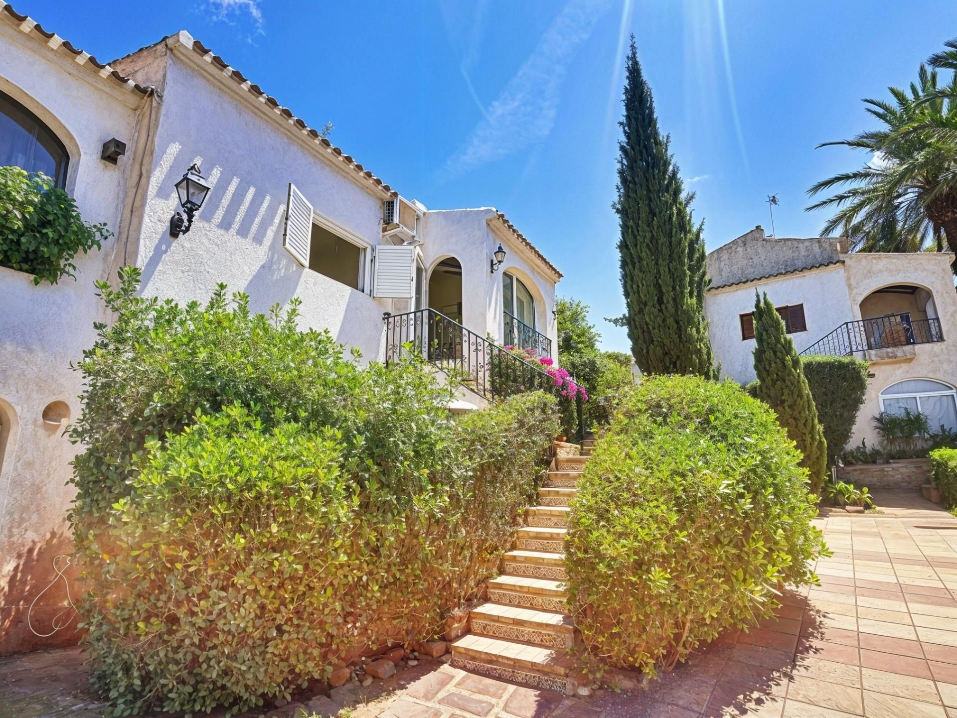 Garden of Apartment for sale in Jávea / Xàbia  with Air Conditioner, Private garden and Community pool