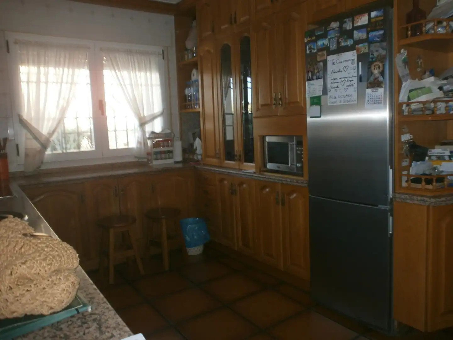 Cuina de Casa o xalet en venda en La Lastrilla  amb Calefacció, Jardí privat i Terrassa