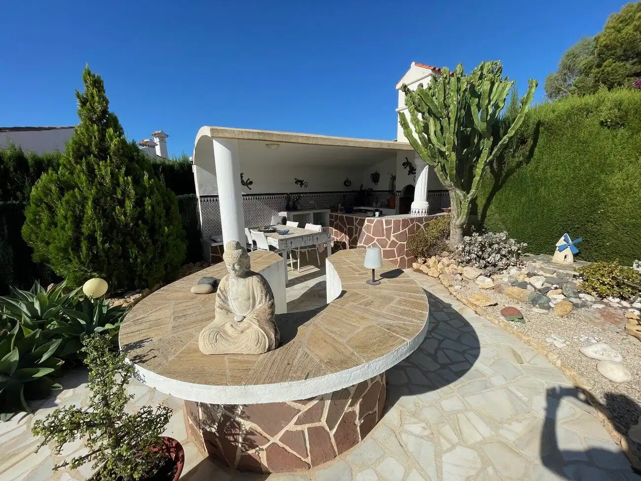 Terraza de Casa o chalet en venta en L'Alfàs del Pi con Calefacción, Jardín privado y Terraza