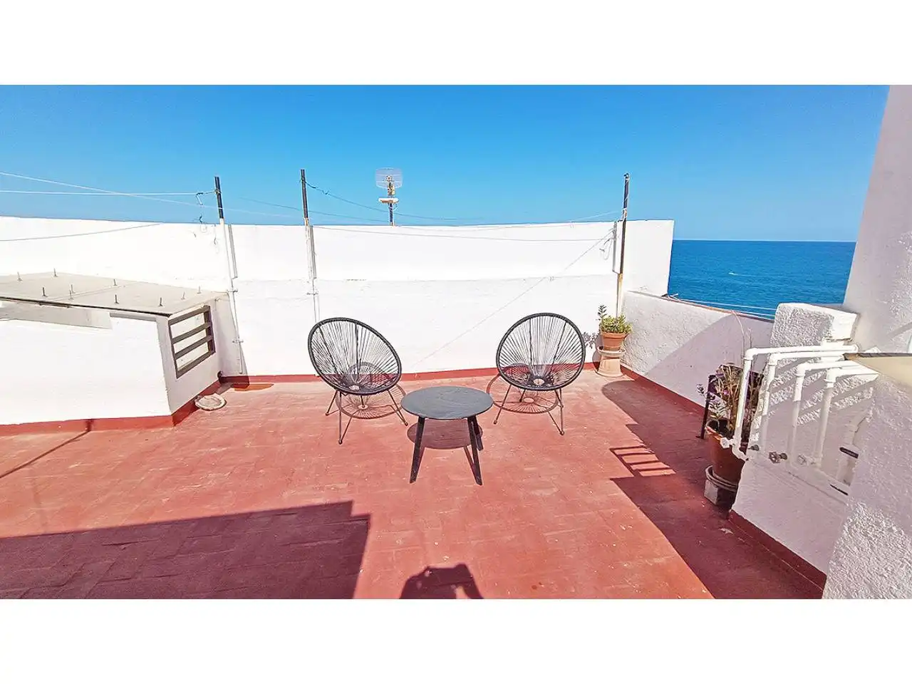 Terraza de Apartamento en venta en Peñíscola / Peníscola con Terraza, Amueblado y Balcón