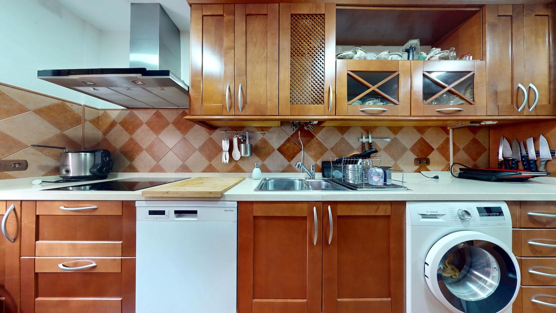 Kitchen of Single-family semi-detached for sale in  Córdoba Capital  with Air Conditioner, Heating and Private garden