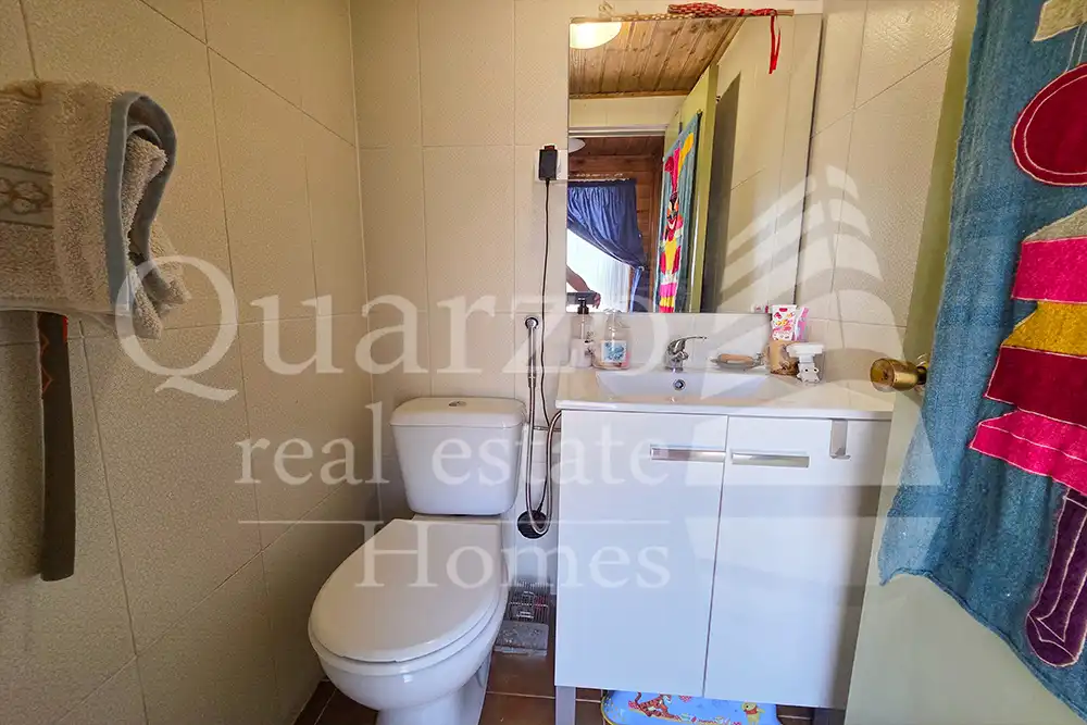 Baño de Finca rústica en venta en Cáceres con Calefacción, Jardín privado y Trastero