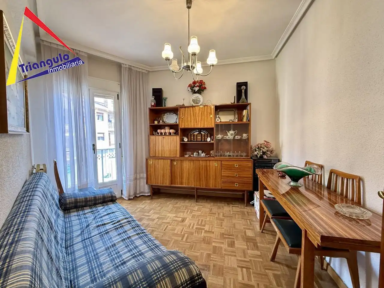 Bedroom of Flat for sale in Segovia  with Heating, Parquet flooring and Terrace