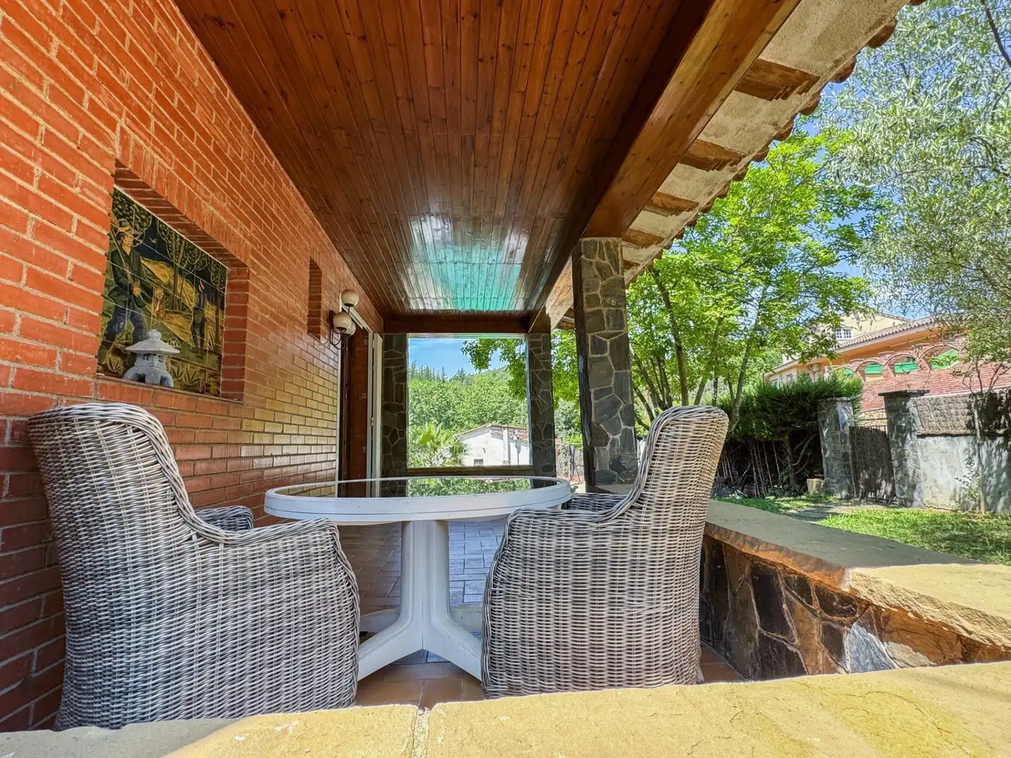 Terraza de Casa o chalet en venta en Arbúcies con Calefacción y Jardín privado