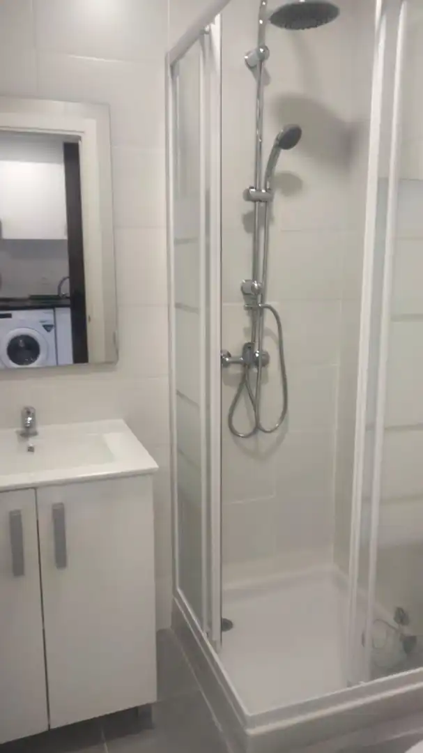 Bany de Apartament de lloguer en Villaviciosa de Odón amb Aire condicionat i Moblat