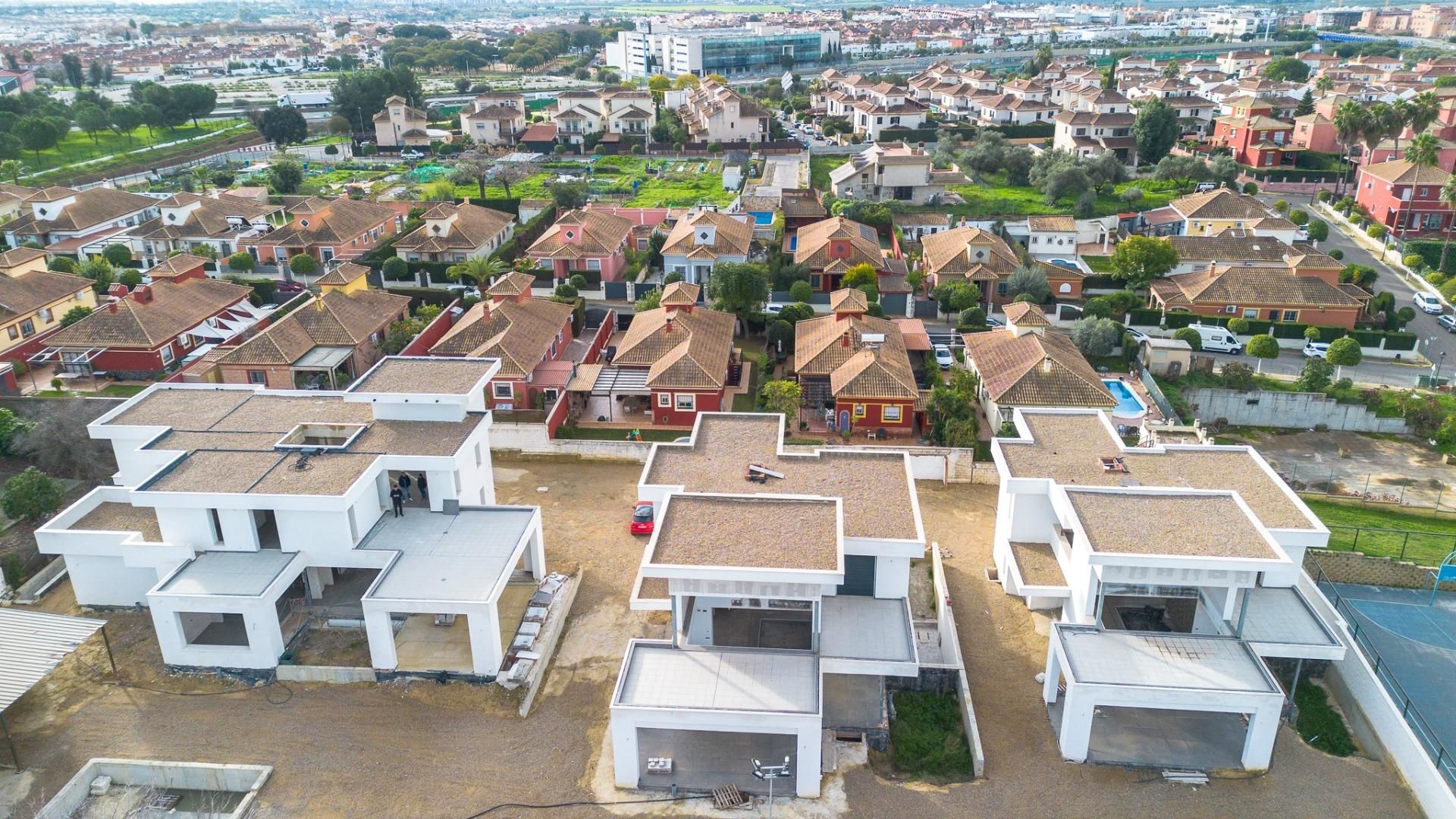 Exterior view of House or chalet for sale in Gines  with Private garden, Terrace and Swimming Pool