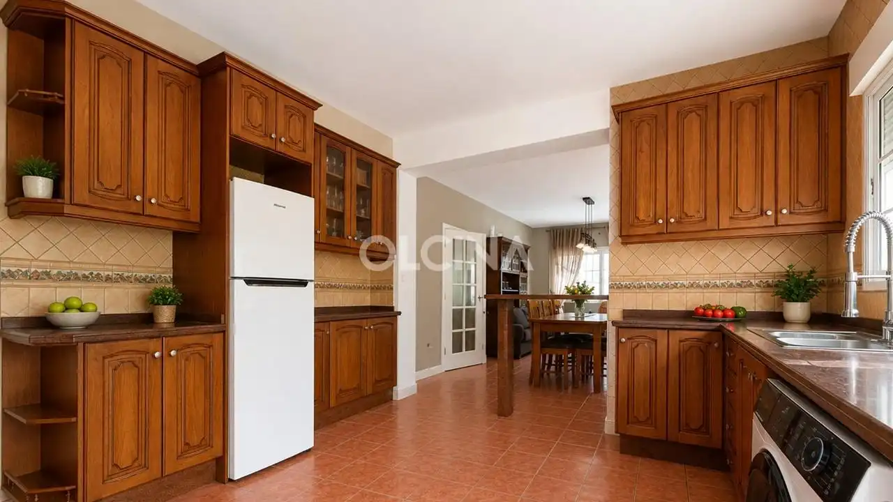Cocina de Casa o chalet en venta en Muro de Alcoy con Aire acondicionado, Calefacción y Terraza