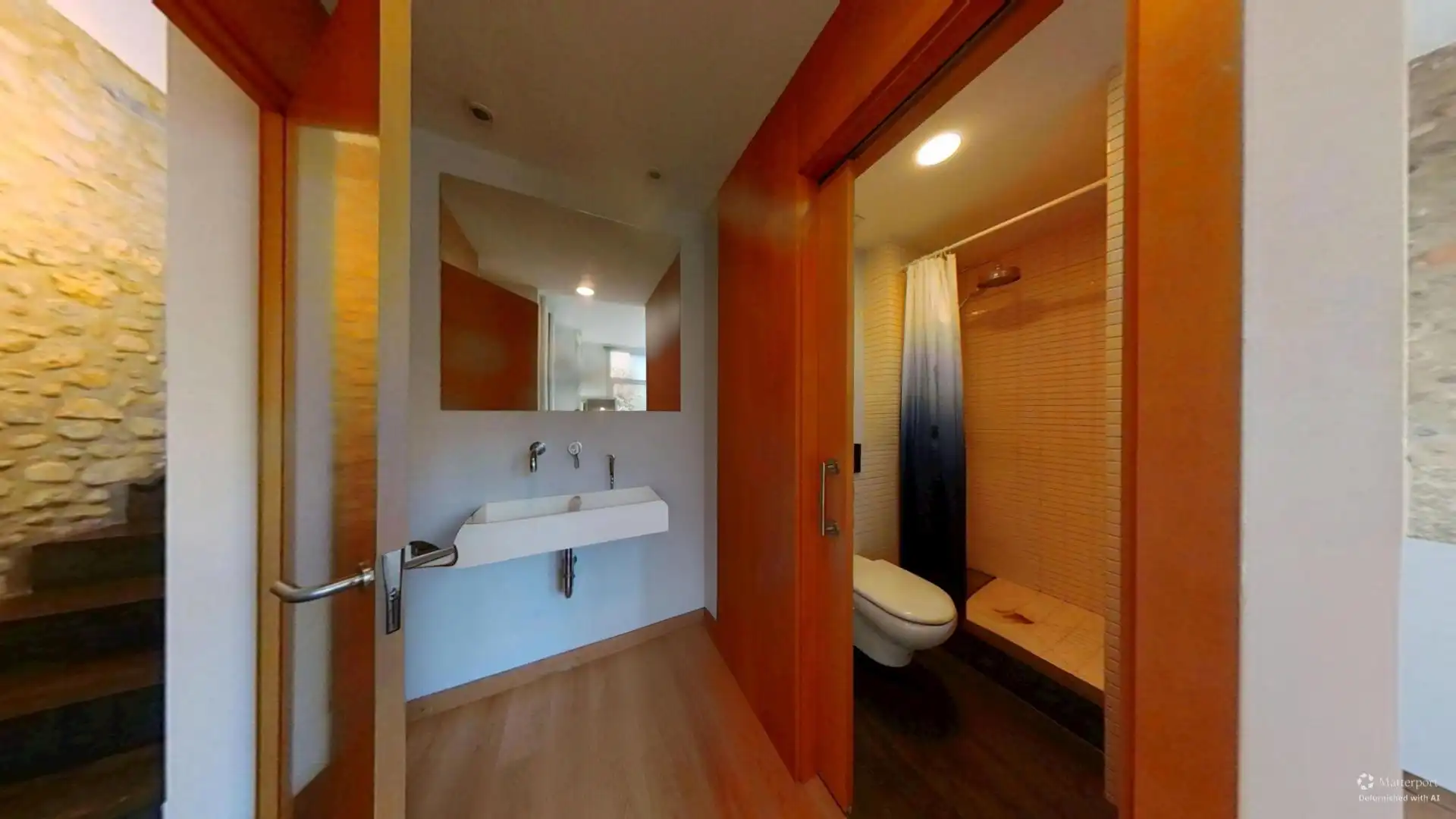 Baño de Ático en venta en La Garriga con Terraza y Balcón