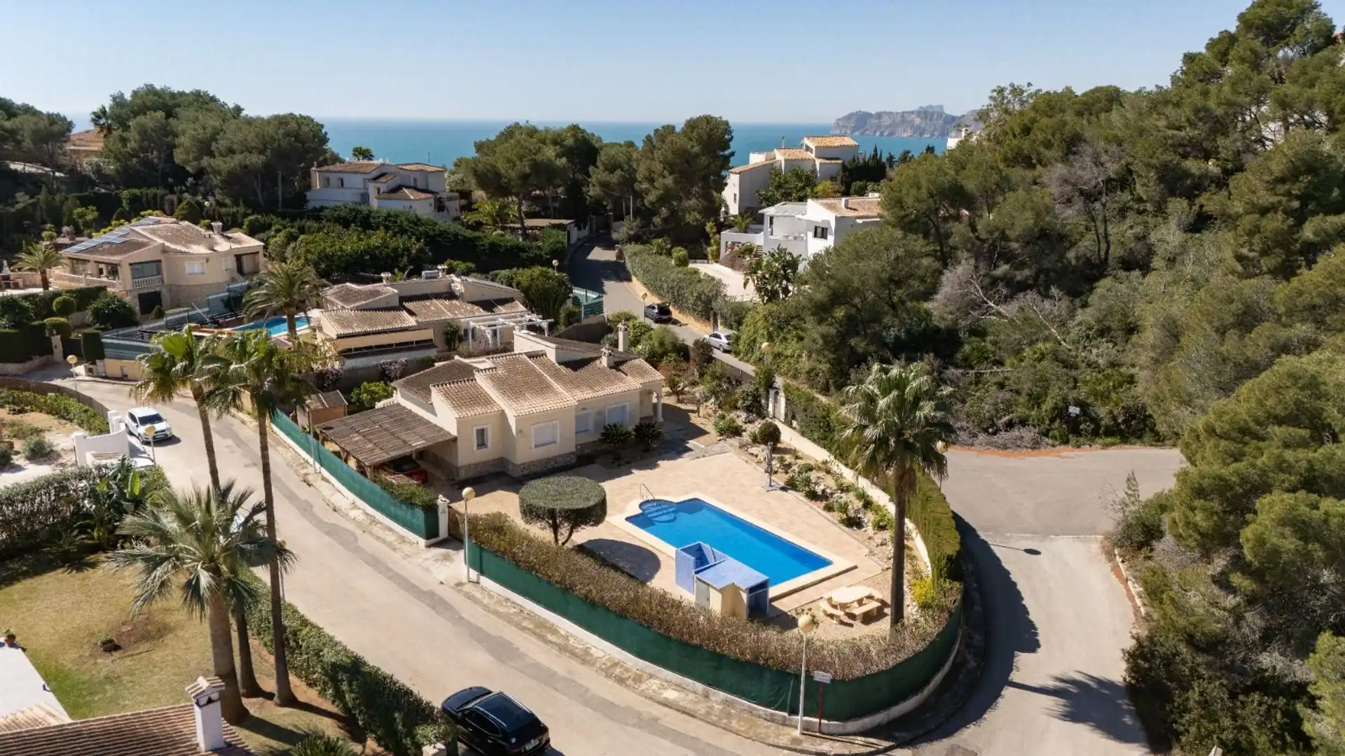 Vista exterior de Casa o chalet en venta en Jávea / Xàbia con Aire acondicionado, Calefacción y Jardín privado
