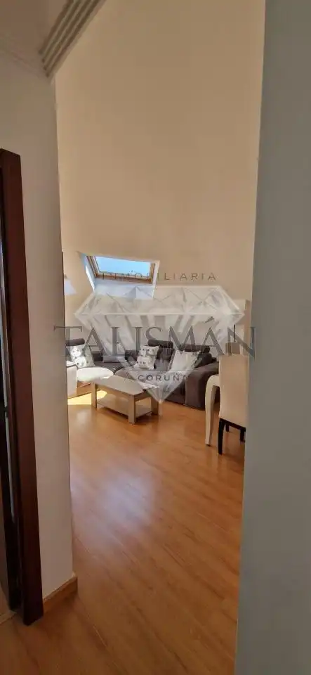 Sala de estar de Ático de alquiler en Mugardos con Trastero, Piscina y Amueblado