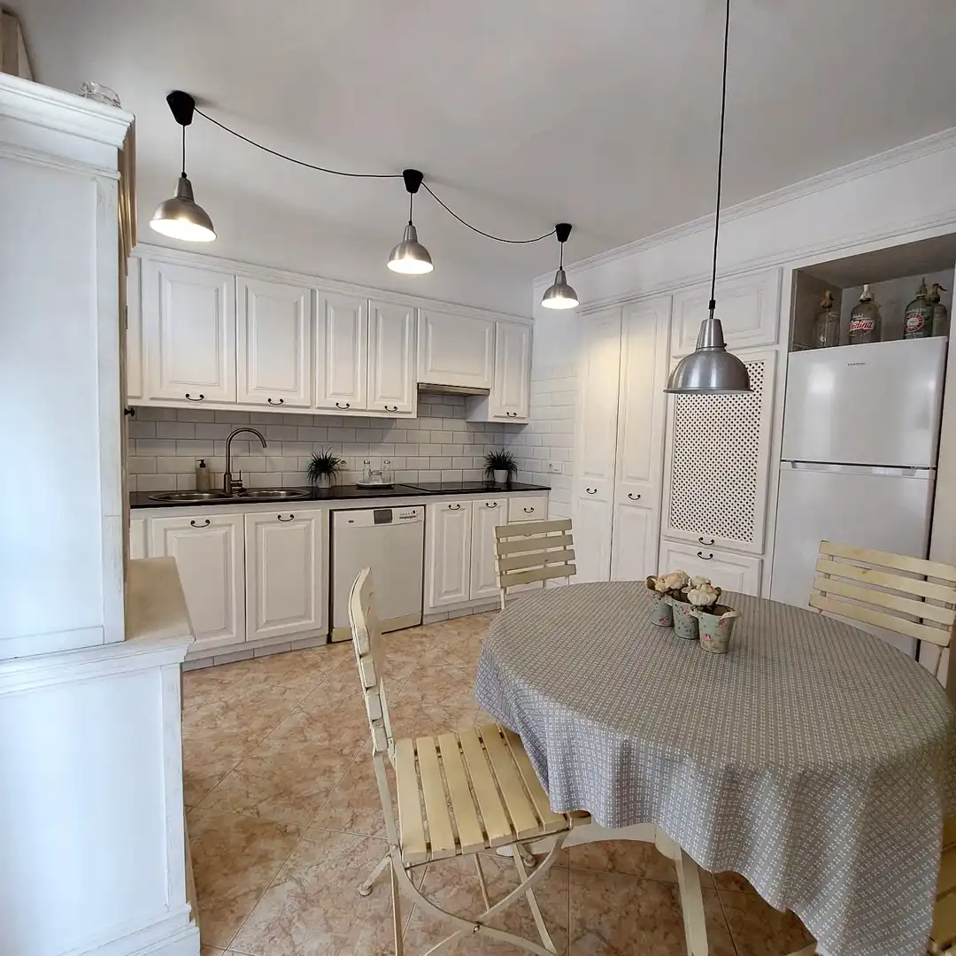 Küche von Wohnung zum Verkauf in Ciutadella de Menorca mit Klimaanlage, Möbliert und Ofen