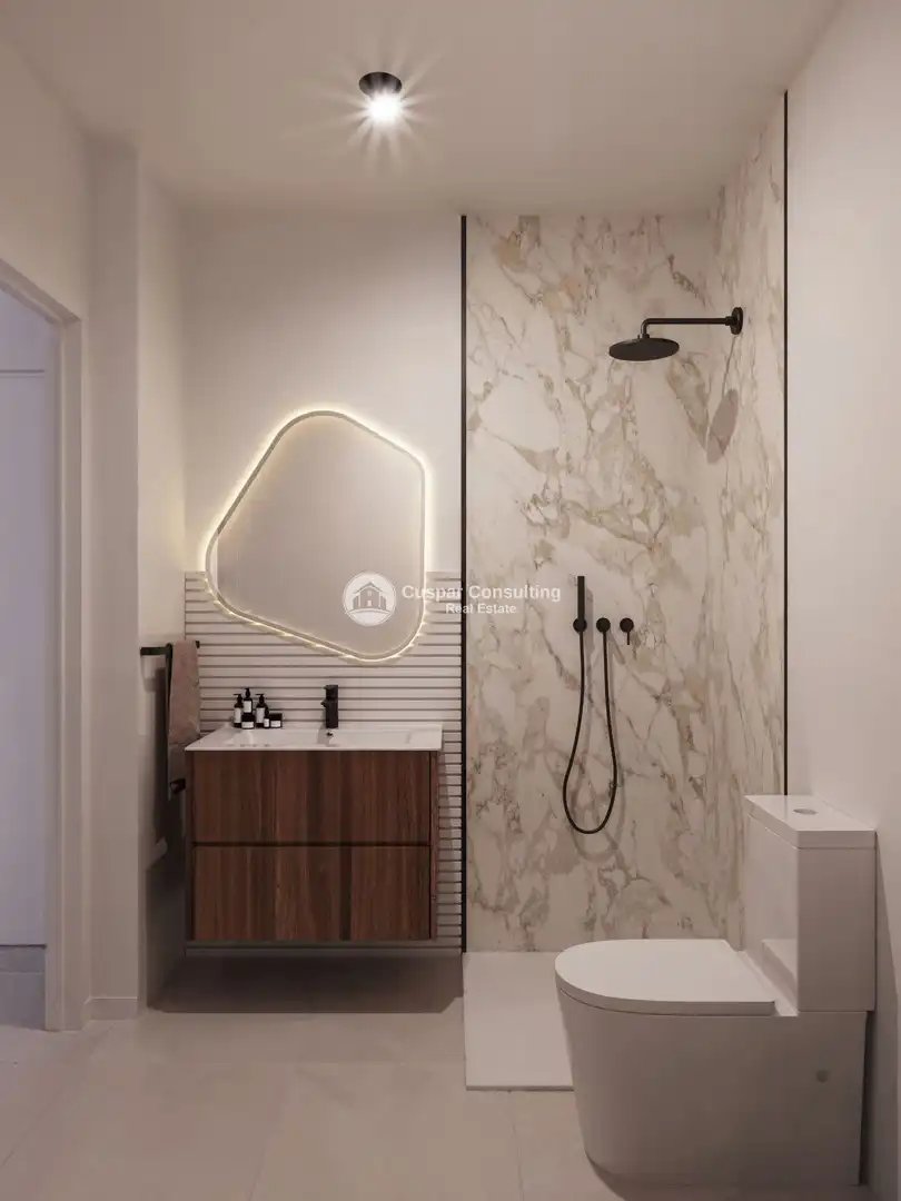 Baño de Apartamento en venta en San Miguel de Salinas con Calefacción, Jardín privado y Terraza